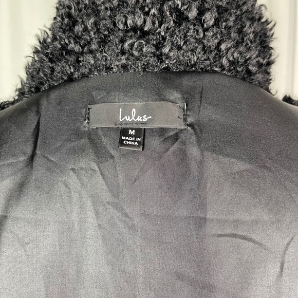 Lulu's Black Teddy Jacket - Picture 13 of 13